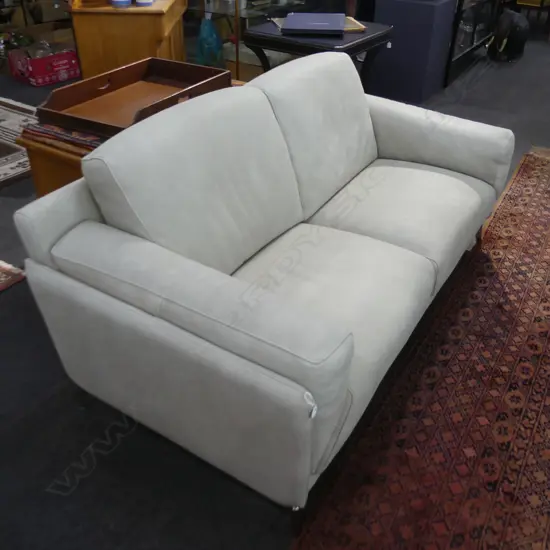 SAPORINI ITALIAN  2 SEATER LEATHER SOFA 1820x950x800mm