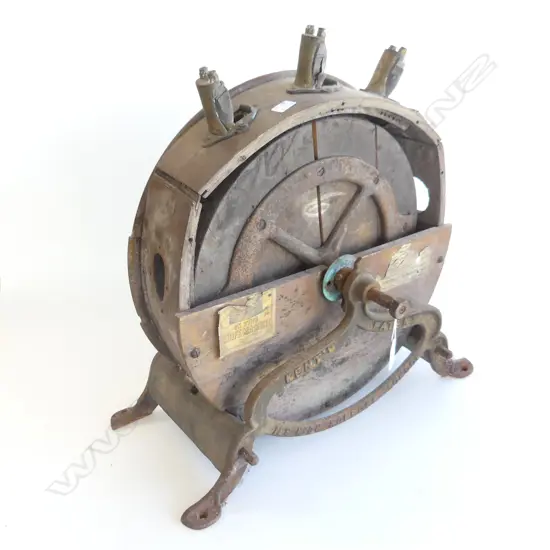 ANTIQUE KNIFE SHARPENER - REQUIRES RESTORATION H.500mm