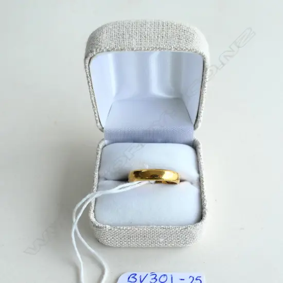 1000 (24CT) YELLOW GOLD WEDDING BAND 7.04GMS