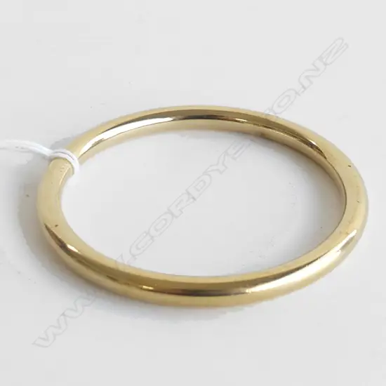 VINTAGE ROLLED GOLD HOOP BANGLE