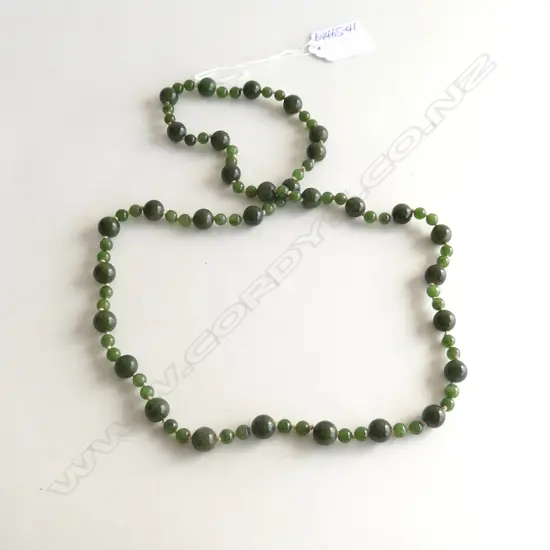 LONG POUNAMU NECKLACE L.720mm
