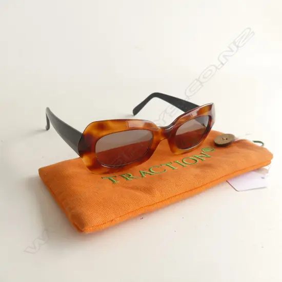 PR TRACTION PRODUCTIONS TORTOISESHELL SUNGLASSES