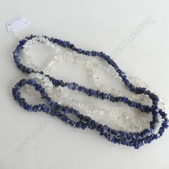 LAPIS LAZULI NECKLACE L.960mm + OTHER