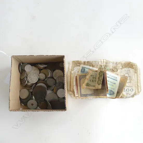 ASST. WORLD NOTES & COINS