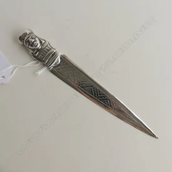 925 PERUVIAN SILVER LETTER OPENER 
