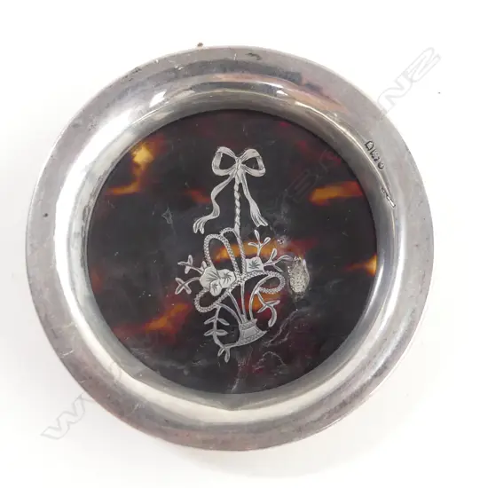 S/S & TORTOISESHELL PIN DISH 18760 small fault