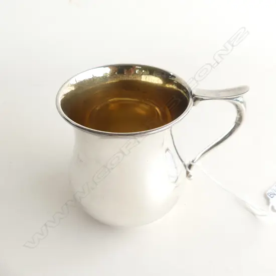 SM STG SILVER MUG, H. 75MM, 84GMS, BIRM. 1931