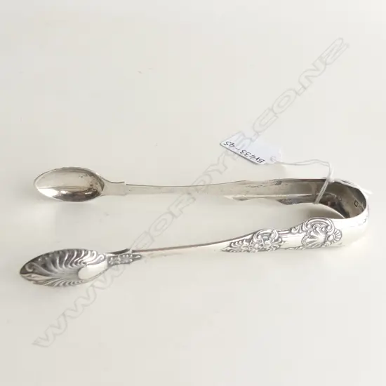 STG SILVER SUGAR TONGS,  L 160MM. 51GMS