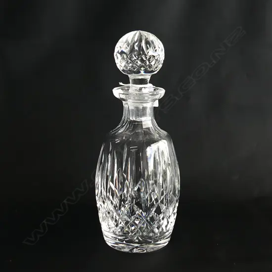 WATERFORD LISMORE CRYSTAL DECANTER. H.270mm