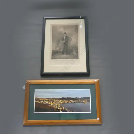 PORTRAIT OF HIS ROYAL HIGHNESS PRINCE ALFRED ERNEST ALBERT 690 x 515mm + WGTN PRINT....