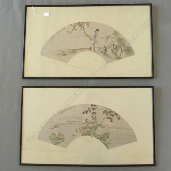 PR ORIENTAL FRAMED PRINTS (ONE GLASS A/F)  270 X 600MM