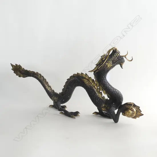 LG BRONZE DRAGON, L. 530 H. 290MM
