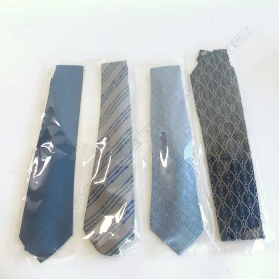 4 DESIGNER TIES, CHANEL, DIOR, GUCCI & KIMIJIMA
