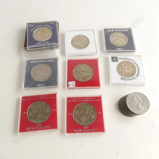 14 ASST. COMMEMORATIVE COINS
