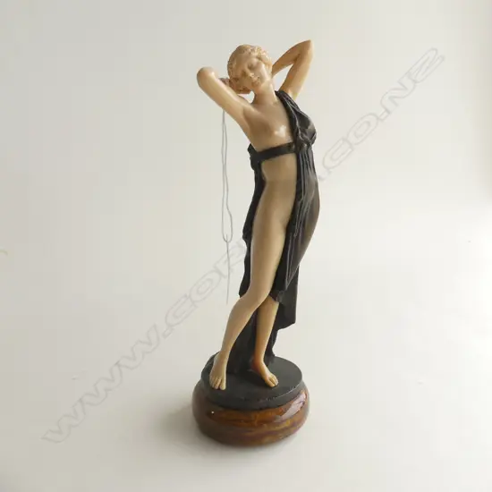 F PREISS STYLE DECO FIGURINE H.220mm