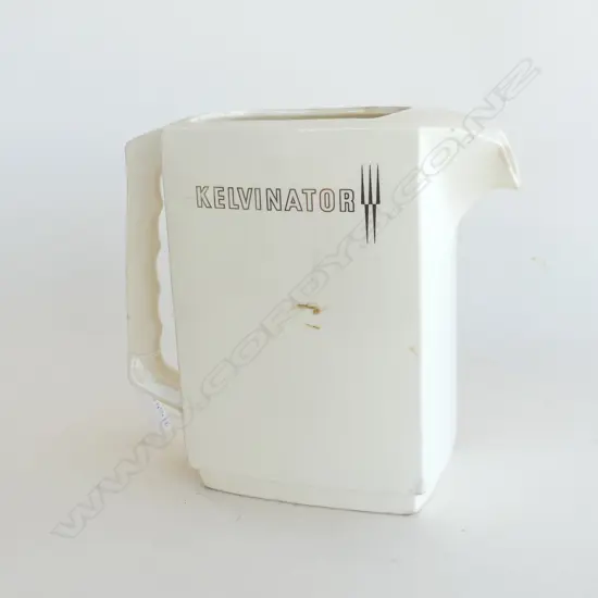 RETRO CROWN LYNN KELVINATOR JUG (hairlines / chips) H.210mm