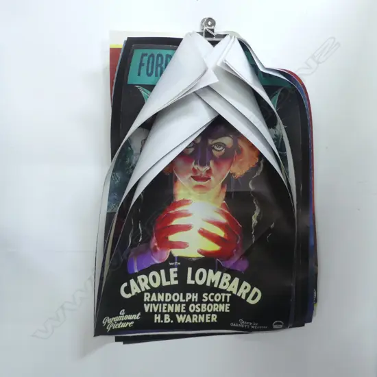 VINTAGE MOVIE POSTERS PRINTED ON CANVAS 600x400mm...