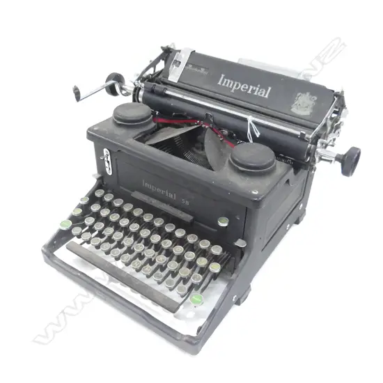 VINTAGE IMPERIAL 58 TYPEWRITER 