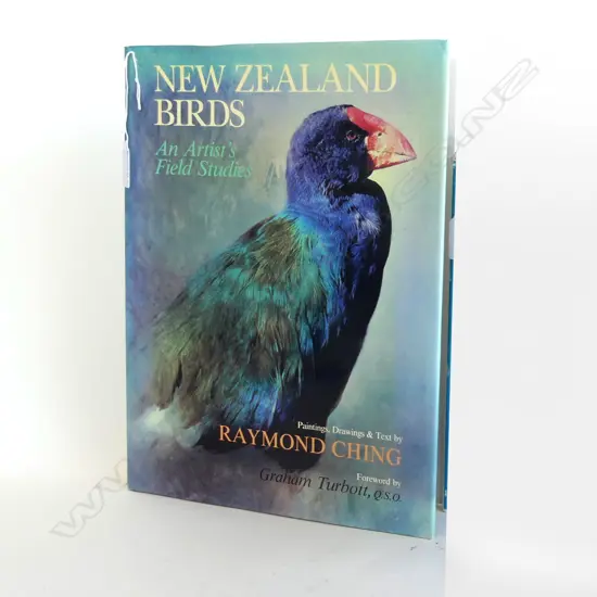 RAYMOND CHING BOOK NZ BIRDS H.365mm