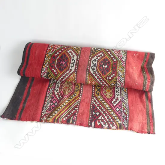 OLD TURKISH KELIM GRAIN BAG / CUSHION COVER 130 X 80mm