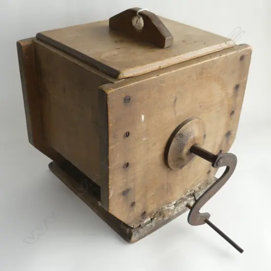 ANTIQUE WOODEN BUTTER CHURN H.400mm