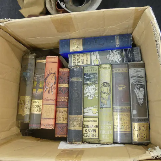 EARLY 20thC BOYS ADVENTURE NOVELS