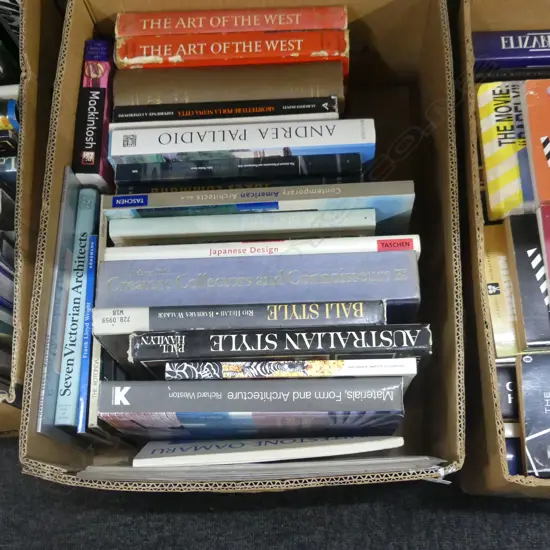 BOX OF BOOKS ARCHITECTURE