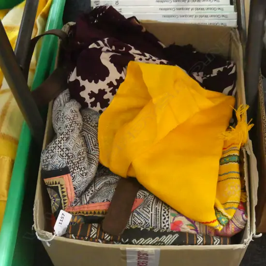 BOX LOT ASST. FABRICS