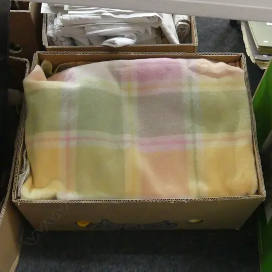 3 ASST VINTAGE WOOL BLANKETS 