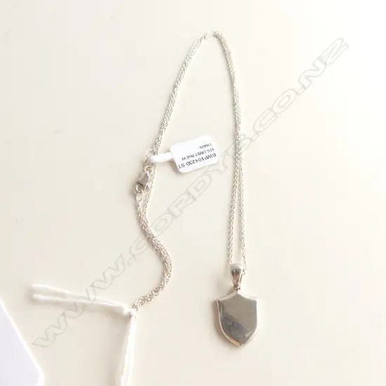 STG SILVER CREST PENDANT & CHAIN 