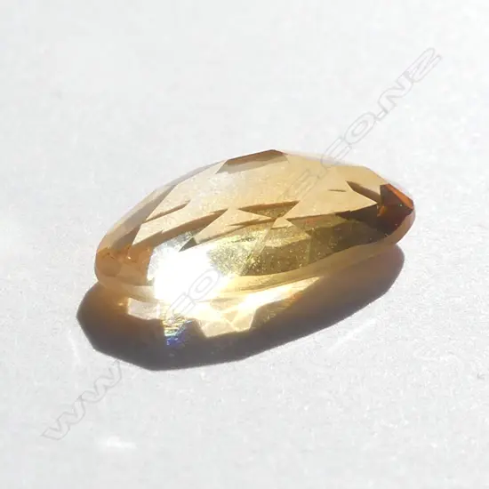 OVAL CITRINE STONE, 3.16CT