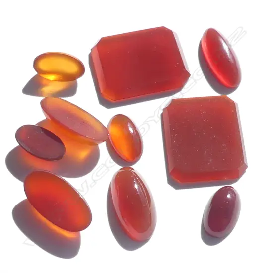 MIX BAG LOT CARNELIAN STONES 