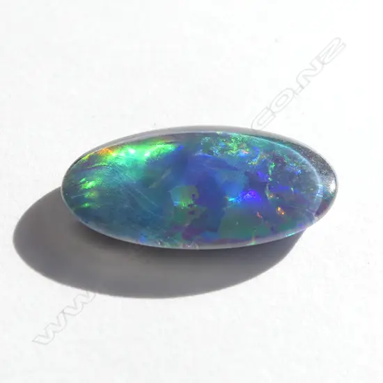 	BLACK OPAL TRIPLEX LOOSE GEMSTONE