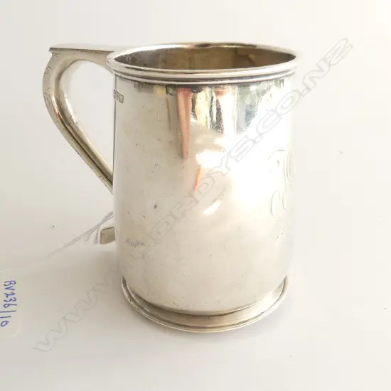 S/S CHRISTING MUG CHESTER 1913 80MM 151GRAMS WITH DENTS