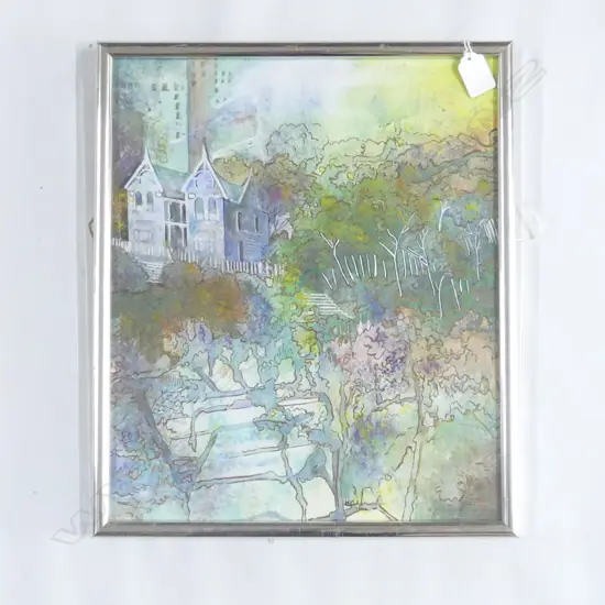 HEINEMANN, Kit (NZ c.1970-1980), Morning Haze, W/C, signed & dated 1982, 390mm x 330mm