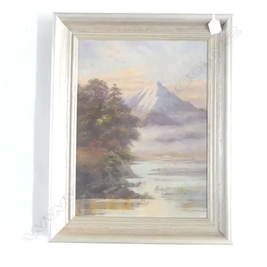 UNKNOWN (NZ), Mitre Peak, South Island, Oil on canvas board, 390mm x 280mm