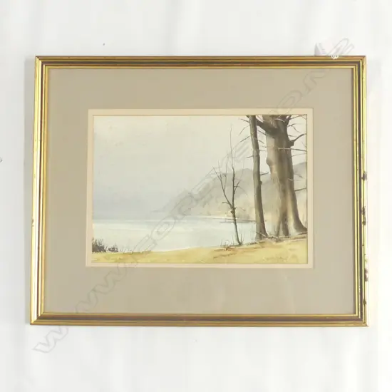 LEWIS, Tony (NZ c.1970-2000), Nugget Point, Westland, W/C, signed & dated 1984, 230mm x 340mm