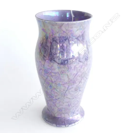 AULTCLIFFE (BRITISH) POTTERY LUSTRE GLAZED VASE H.205mm