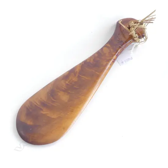 VINTAGE MOTTLED KAURI MAORI MERE L.345mm (20074)