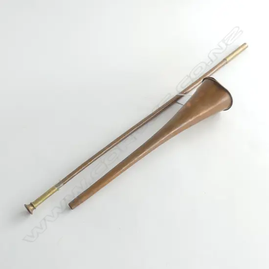 COPPER 2PC HUNTING HORN L.1000mm