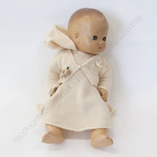 1950 BABY DOLL ORIGINAL KNITTED CLOTHES