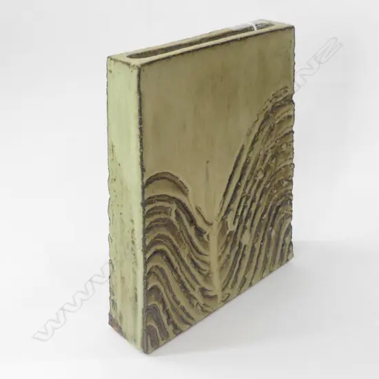 CHARLES HOLMES SLAB POTTERY VASE