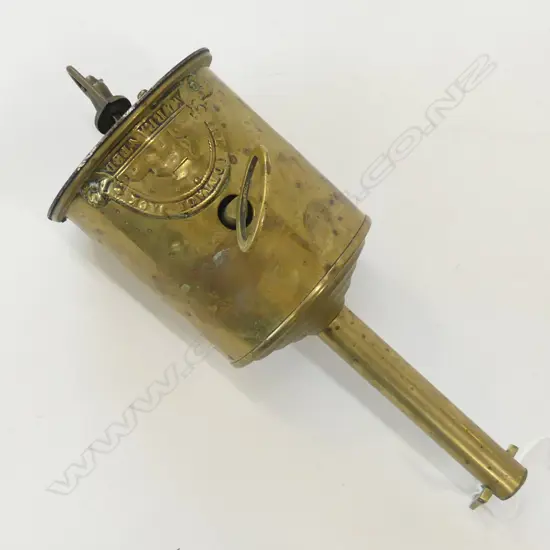 OLD BRASS SPIT ROASTER L 280MM