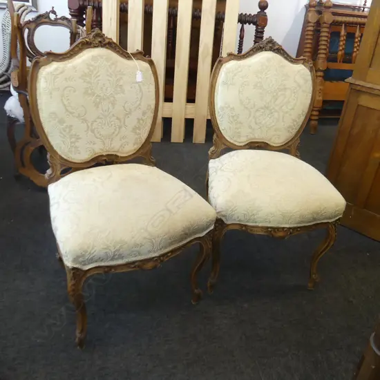 PR VICTORIAN FRENCH STYLE CHAIRS