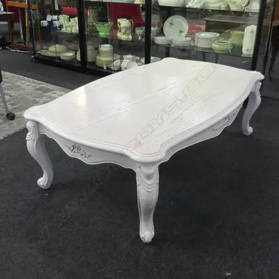 FRENCH PROVENCIAL COFFEE TABLE 138CMX85CMX46CM