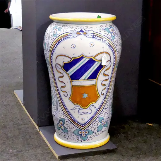 LARGE ITALIAN FLOOR VASE OR UMBRELLA STAND H.510mm