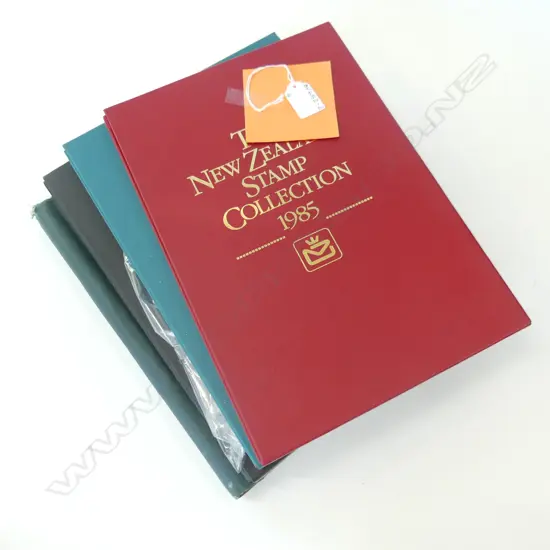 4 NZ STAMP BOOKS 