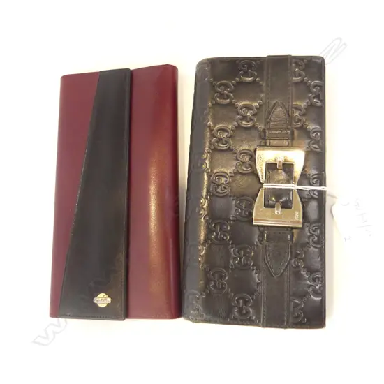 2 WALLETS; GUCCI & PIERRE CARDIN
