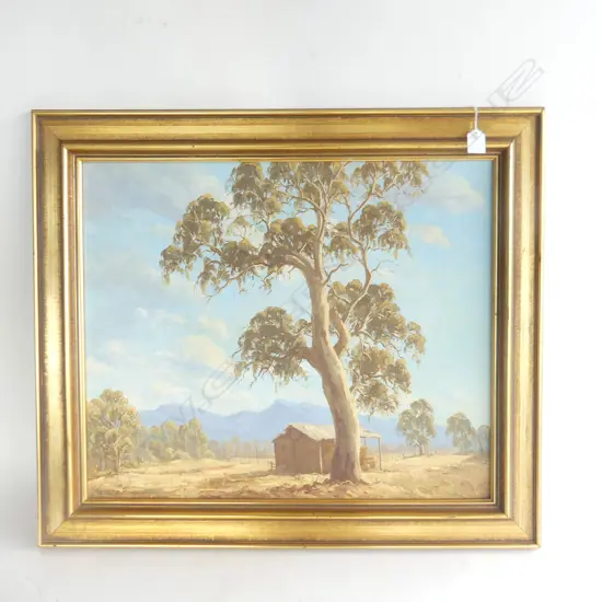 LAURENCE FINNEY LANDSCAPE 'OIL ON BOARD' SIGNED '74  590 X 490MM