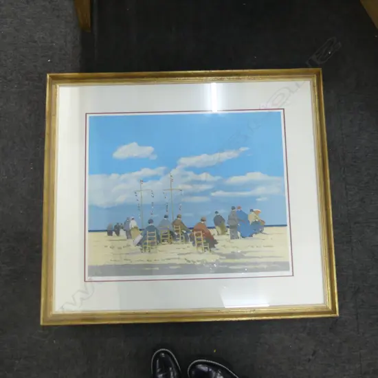 FREDERICK MCDUFF 'BASTILLE DAY' C 1984 LTD ED SERIGRAPH 99/225   560 X 700MM